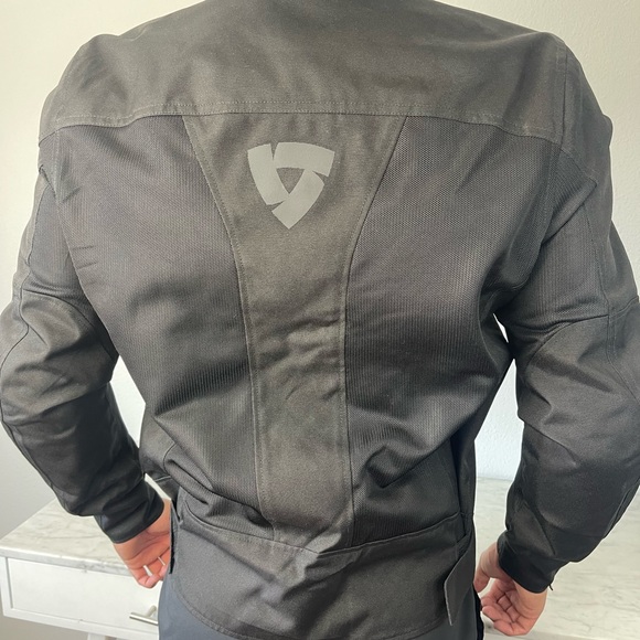 Slightly Used Black REV’IT Jacket Eclipse XL - Picture 2 of 14